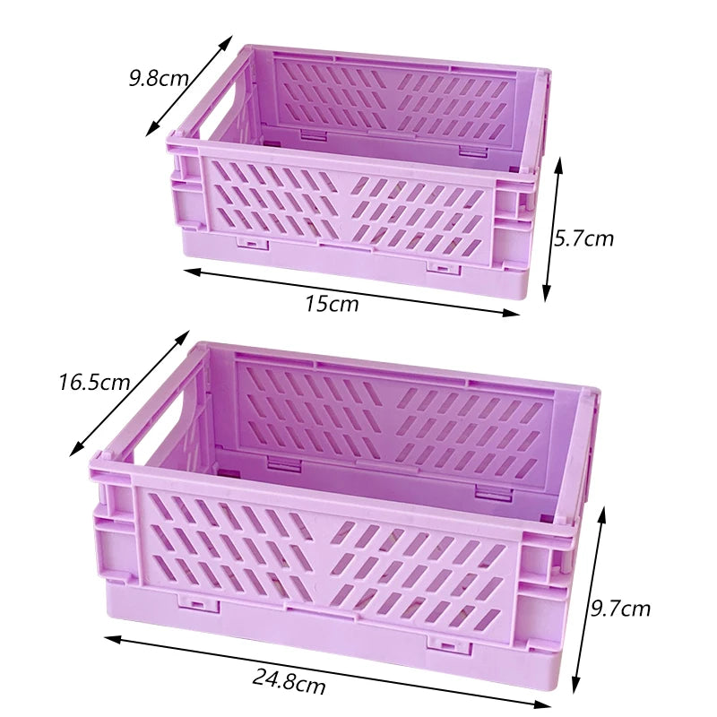 Collapsible Plastic Storage Box