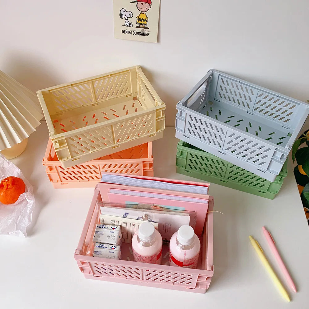 Collapsible Plastic Storage Box