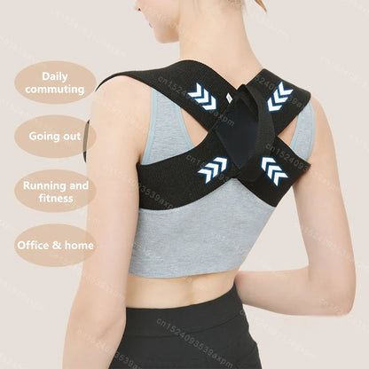 Back Posture Corrector Clavicle Spine Back Belt Adjustable Unisex